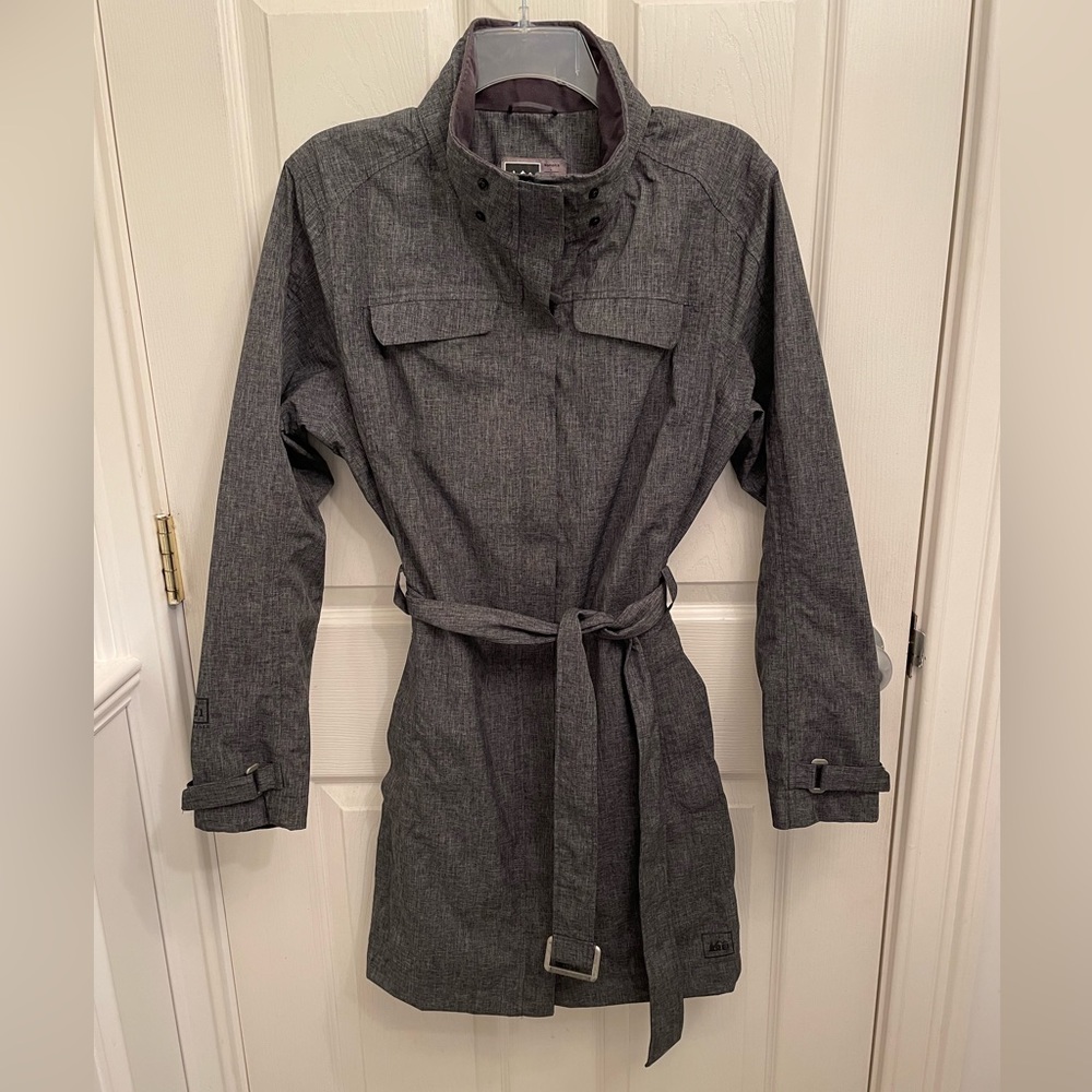 Rei Trench E1 Elements Coat Soft Shell Size Large - image 1